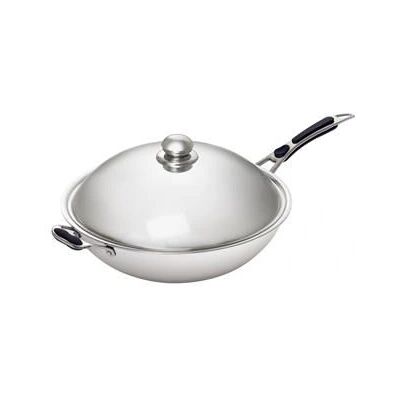 Bartscher 105981 Poêle Wok - Induction, 36cm - Publicité Bartscher 105981 Poêle Wok - Induction, 36cm - Publicité