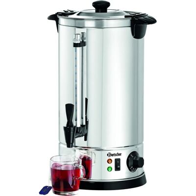 Bartscher Schwarz 8,5L Wasserkocher - Heißwasser, 1600W Bartscher Schwarz 8,5L Wasserkocher - Heißwasser, 1600W