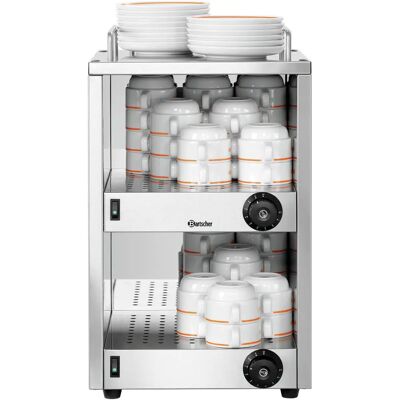 Chauffe-tasses Bartscher TA720 - 72 Tasses Inox - Publicité Chauffe-tasses Bartscher TA720 - 72 Tasses Inox - Publicité
