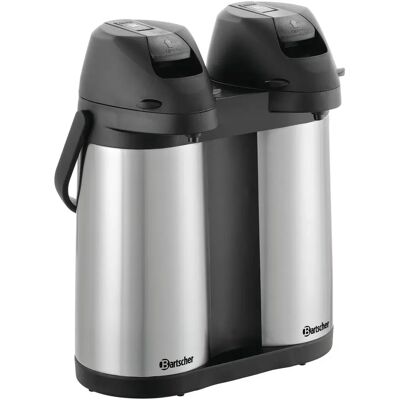 Bartscher Duo 1,9L Edelstahl Thermos - Thermos Bartscher Duo 1,9L Edelstahl Thermos - Thermos