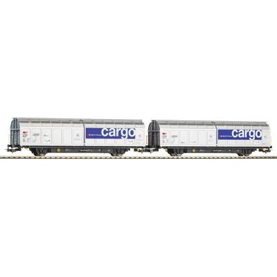 Piko H0 28309 Set aus 2 Schiebewandwagen - Modellbahnset Piko H0 28309 Set aus 2 Schiebewandwagen - Modellbahnset