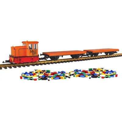Piko G 37155 G Start SET train de marchandises « chariot à briques » R/C Piko G 37155 G Start SET train de marchandises « chariot à briques » R/C