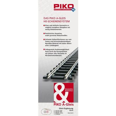 Piko Ferrovia in Scala - 55310 - Binari e accessori Piko Ferrovia in Scala - 55310 - Binari e accessori