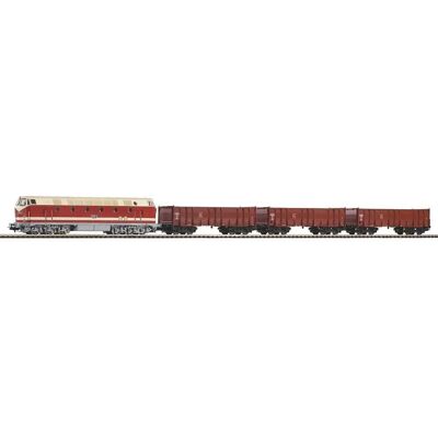 Set treno modello Piko - Locomotiva diesel serie 119 con carri merci Set treno modello Piko - Locomotiva diesel serie 119 con carri merci