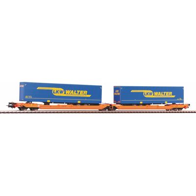 PIKO 58979 Train Model - Wascosa Trailers - High Precision H0 PIKO 58979 Train Model - Wascosa Trailers - High Precision H0