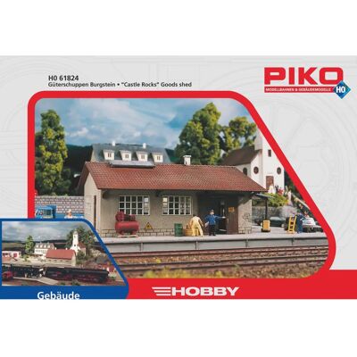 Piko H0 Schaal Vrachtloods - Modeltrein Accessoire Piko H0 Schaal Vrachtloods - Modeltrein Accessoire