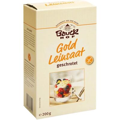 Bauck Hof Bio Glutenfreies Gemahlenes Leinsamen - 200g Bauck Hof Bio Glutenfreies Gemahlenes Leinsamen - 200g
