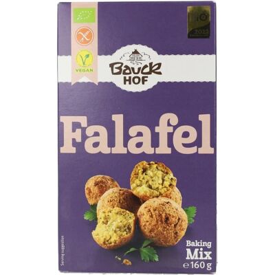 Bauckhof Bio-Kichererbsen Falafel-Mix - Glutenfrei Bauckhof Bio-Kichererbsen Falafel-Mix - Glutenfrei