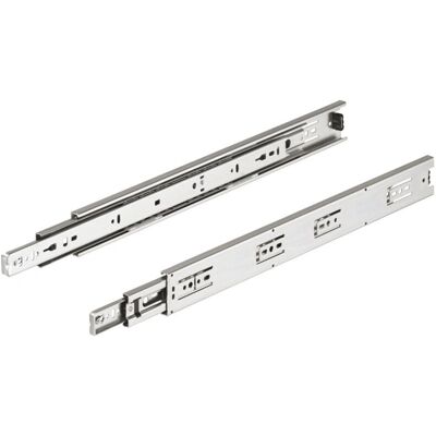 HAFELE Schwarze Kugellager-Schienen - 400mm - Drawer Slides HAFELE Schwarze Kugellager-Schienen - 400mm - Drawer Slides