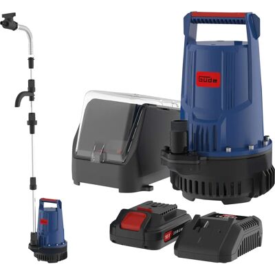 Güde RFP 18-201-23 Regentonnenpumpe - 2000 l/h, 18V Li-Ion Güde RFP 18-201-23 Regentonnenpumpe - 2000 l/h, 18V Li-Ion