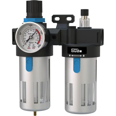 Guede Model - Onderhoudseenheid 1/2" - Filter regelaar smeerstoffer Guede Model - Onderhoudseenheid 1/2" - Filter regelaar smeerstoffer