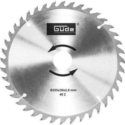 Guede G55258 - Hartmetall Sägeschneide - 255 x 30 mm - Sägeschiene Guede G55258 - Hartmetall Sägeschneide - 255 x 30 mm - Sägeschiene
