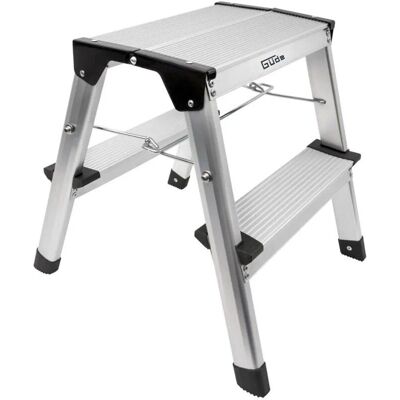 Guede Modell GAT 2S Faltbare Aluminium-Leiter - Treppen Guede Modell GAT 2S Faltbare Aluminium-Leiter - Treppen
