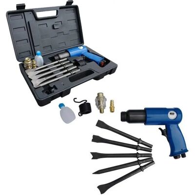 GÜDE Ciocan pneumatic cu accesorii - 9 piese - 40065 GÜDE Ciocan pneumatic cu accesorii - 9 piese - 40065