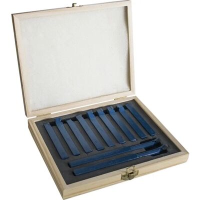 Güde 40312 Drehwerkzeug-Set, 11-teilig für Metall-Drehmaschine Güde 40312 Drehwerkzeug-Set, 11-teilig für Metall-Drehmaschine