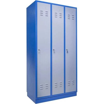 Armoire GS 3 Güde - Métal, Bleu - Type d'armoire - Publicité Armoire GS 3 Güde - Métal, Bleu - Type d'armoire - Publicité