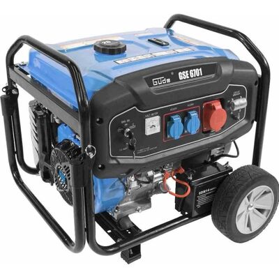 Generator GÜDE GSE 6701 - Albastru - 4 timpi, 5500W Generator GÜDE GSE 6701 - Albastru - 4 timpi, 5500W