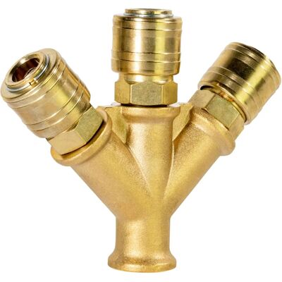 GÜDE GÜDE Répartiteur pneumatique - 3/8" IG 3 sorties GÜDE GÜDE Répartiteur pneumatique - 3/8" IG 3 sorties