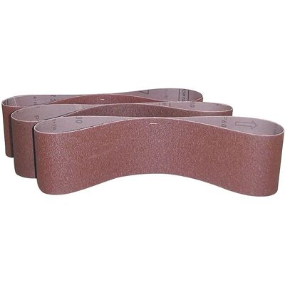 Güde Modell 915 x 100 mm Schleifbänder - Set aus 3, Körnung 60/80/100 Güde Modell 915 x 100 mm Schleifbänder - Set aus 3, Körnung 60/80/100