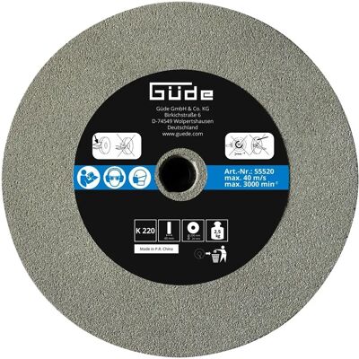Guede G55247 Schleifscheibe - 200x40mm, Korn 220, Metallbearbeitung Guede G55247 Schleifscheibe - 200x40mm, Korn 220, Metallbearbeitung