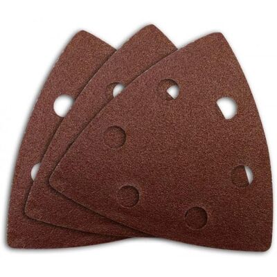 Triangles abrasifs Guede - G60, G80, G100 - 93x93mm - Lot de 6 - Publicité Triangles abrasifs Guede - G60, G80, G100 - 93x93mm - Lot de 6 - Publicité
