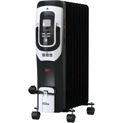 Güde Olejový Radiátor - OR 2000-9 DT - LCD Displej & Rukojeť, Topení, Černá Güde Olejový Radiátor - OR 2000-9 DT - LCD Displej & Rukojeť, Topení, Černá