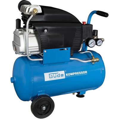 GÜDE 71166 Kompressor - 24L Ölgeschmiert, 11-teiliges Pneumatikset GÜDE 71166 Kompressor - 24L Ölgeschmiert, 11-teiliges Pneumatikset