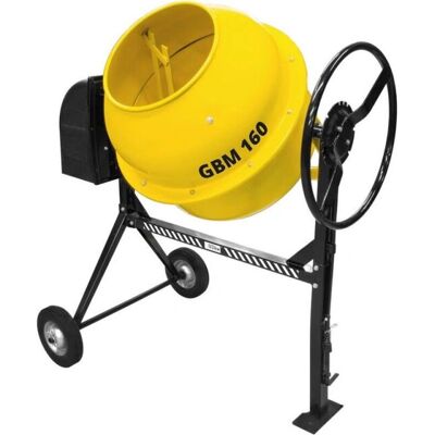 GÜDE GBM 160 - Betoni- und Mörteleimer - Gelb, Stahlgetriebe GÜDE GBM 160 - Betoni- und Mörteleimer - Gelb, Stahlgetriebe