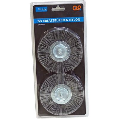 Guede G94317 Perii din nylon - 2 buc pentru curățitor de îmbinări Guede G94317 Perii din nylon - 2 buc pentru curățitor de îmbinări