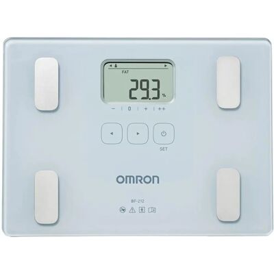Omron BF212 Vit Digital Kroppssammansättningsvåg - Fett & BMI Omron BF212 Vit Digital Kroppssammansättningsvåg - Fett & BMI