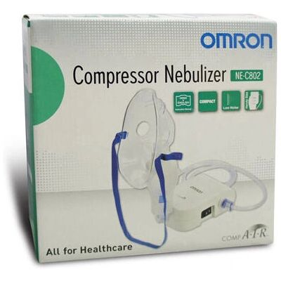 Nébuliseur Omron C802 - Compact, Silencieux, 3 Microns - Publicité Nébuliseur Omron C802 - Compact, Silencieux, 3 Microns - Publicité