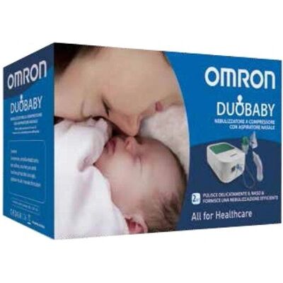 Nebulizzatore Duobaby Omron - Compressore e Aspiratore Nasale - Cura Respiratoria del Neonato Nebulizzatore Duobaby Omron - Compressore e Aspiratore Nasale - Cura Respiratoria del Neonato