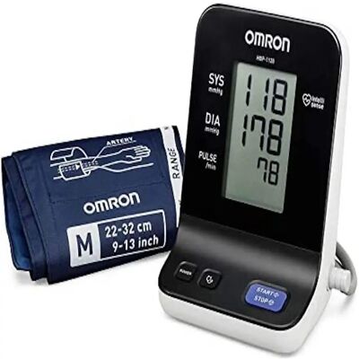 Omron HBP-1120 Oberarm-Blutdruckmessgerät - Automatisch, Klinisch Präzise, Großes LCD Omron HBP-1120 Oberarm-Blutdruckmessgerät - Automatisch, Klinisch Präzise, Großes LCD