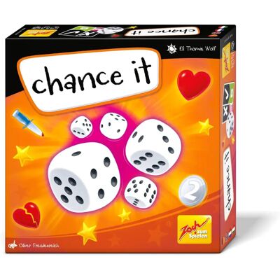 Eli Thomas Wolf Chance it! Jeu de Dés Multicolore - Jeu de Fête Eli Thomas Wolf Chance it! Jeu de Dés Multicolore - Jeu de Fête