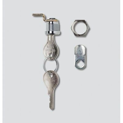 Siedle Modèle 200029520-00 Serrure de porte en acier inoxydable avec 2 clés - Serrure de porte Siedle Modèle 200029520-00 Serrure de porte en acier inoxydable avec 2 clés - Serrure de porte