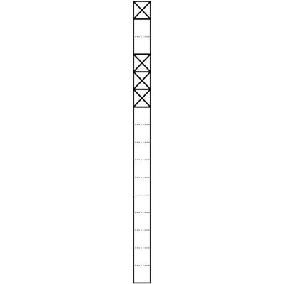 Siedle S. & Soehne - KS 616-1/3 SM - 1,6m - Argent - Stèle de communication - Publicité Siedle S. & Soehne - KS 616-1/3 SM - 1,6m - Argent - Stèle de communication - Publicité