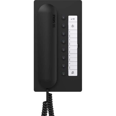 Siedle BTC 850-02 S - Système de Téléphone de Bus - Noir - Interphone & Vidéo - Publicité Siedle BTC 850-02 S - Système de Téléphone de Bus - Noir - Interphone & Vidéo - Publicité