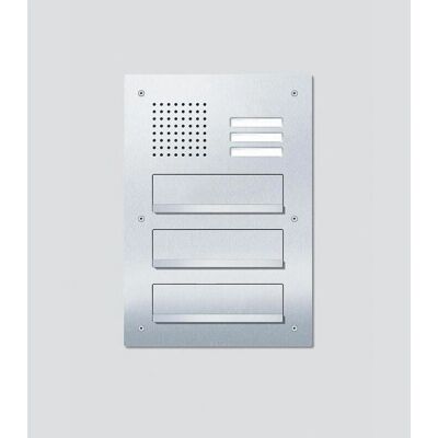 Siedle - CL411BD2A03N - Silber - V4A gebürstet - Durchwurfbriefkasten-Front Siedle - CL411BD2A03N - Silber - V4A gebürstet - Durchwurfbriefkasten-Front