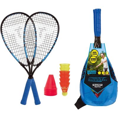 Talbot Torro S6600 Speedminton Set - met rackets en shuttles Talbot Torro S6600 Speedminton Set - met rackets en shuttles