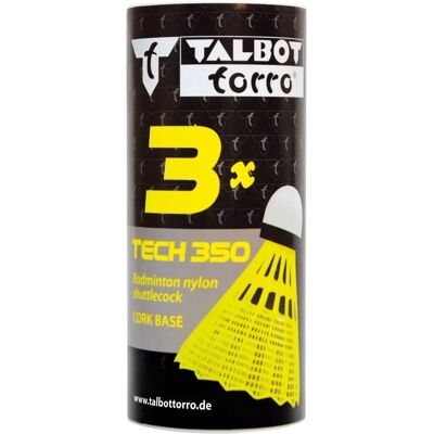 Talbot Torro Tech 350 - Ensemble de 3 raquettes de badminton Talbot Torro Tech 350 - Ensemble de 3 raquettes de badminton