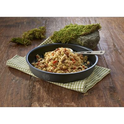 Trek’n Eat Mélange Instantané - Couscous au Poulet et Légumes - 200g - Publicité Trek’n Eat Mélange Instantané - Couscous au Poulet et Légumes - 200g - Publicité
