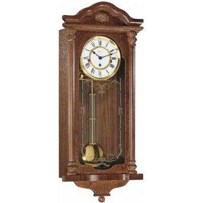 Hermle Wanduhr - 70509-030341 - Braun, Römische Ziffern, 8-Tage Mechanisch Hermle Wanduhr - 70509-030341 - Braun, Römische Ziffern, 8-Tage Mechanisch