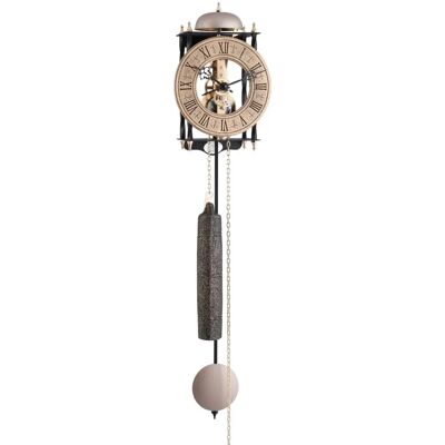 Hermle 70504-000701 Brass Wall Clock - 8-Day Mechanical - Chime Hermle 70504-000701 Brass Wall Clock - 8-Day Mechanical - Chime