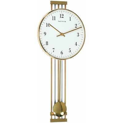 Horloge Murale Hermle Or - Grand Quartz Analogique Horloge Murale Hermle Or - Grand Quartz Analogique