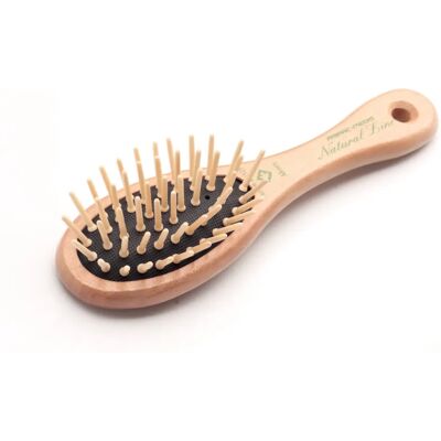 Fripac-Medis Line Naturale - Spazzola per capelli - 6 file - Spazzola ovale in legno Fripac-Medis Line Naturale - Spazzola per capelli - 6 file - Spazzola ovale in legno