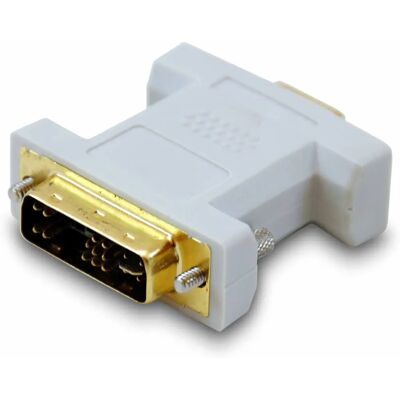 Equip 118945 DVI-A ja VGA Kaapeli Sukupuolen Muuttaja - Bejž Equip 118945 DVI-A ja VGA Kaapeli Sukupuolen Muuttaja - Bejž