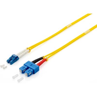 Câble Fibre Optique Equip 254332 2m Jaune - Mono-Mode OS2 Sans Halogène - Publicité Câble Fibre Optique Equip 254332 2m Jaune - Mono-Mode OS2 Sans Halogène - Publicité
