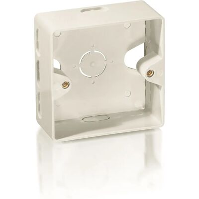 Boîte de montage en surface blanche Equip 125560 - Boîte de sortie - Publicité Boîte de montage en surface blanche Equip 125560 - Boîte de sortie - Publicité