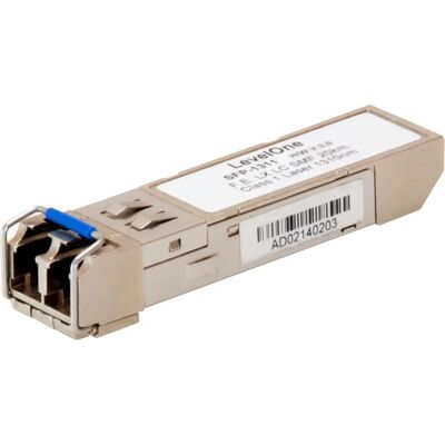 Transceptor de red LevelOne SFP-1311 fibra óptica 155 Mbit/s Transceptor de red LevelOne SFP-1311 fibra óptica 155 Mbit/s