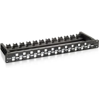 Equip 769225 - Pannello patch da 24 porte - Non schermato - 1U Equip 769225 - Pannello patch da 24 porte - Non schermato - 1U